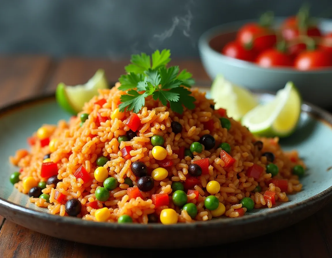 15 Minutes Mexican Fried Rice