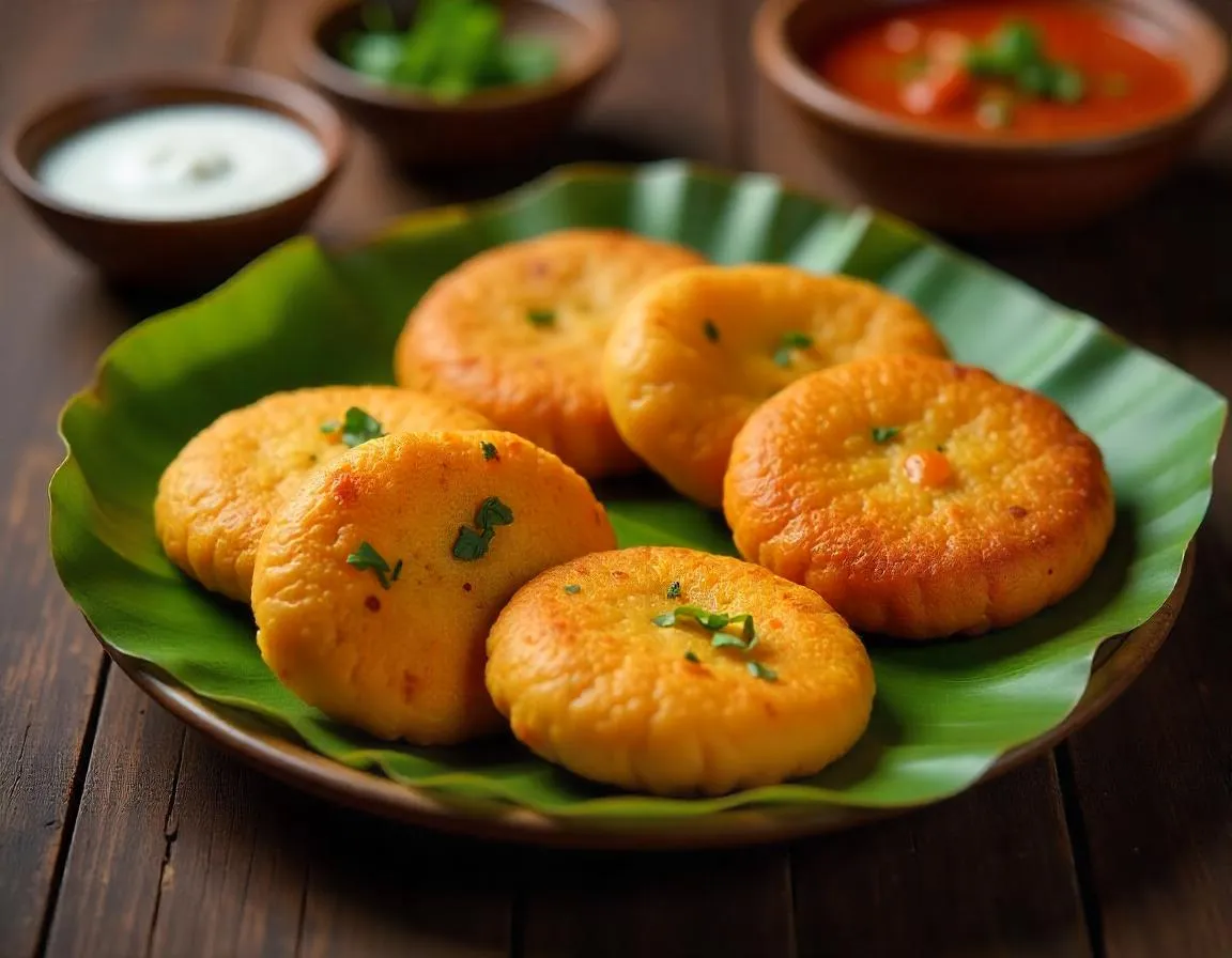 Aama Vadai ,Masala Paruppu Vadai