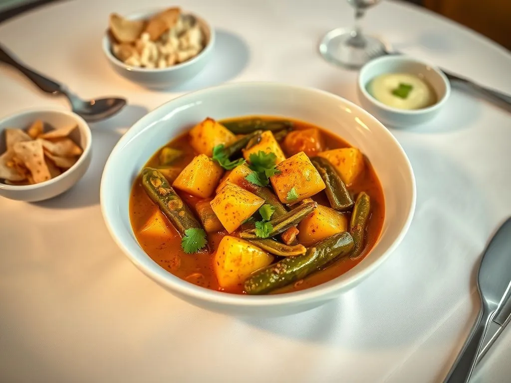 Aloo Bhindi Masala Gravy