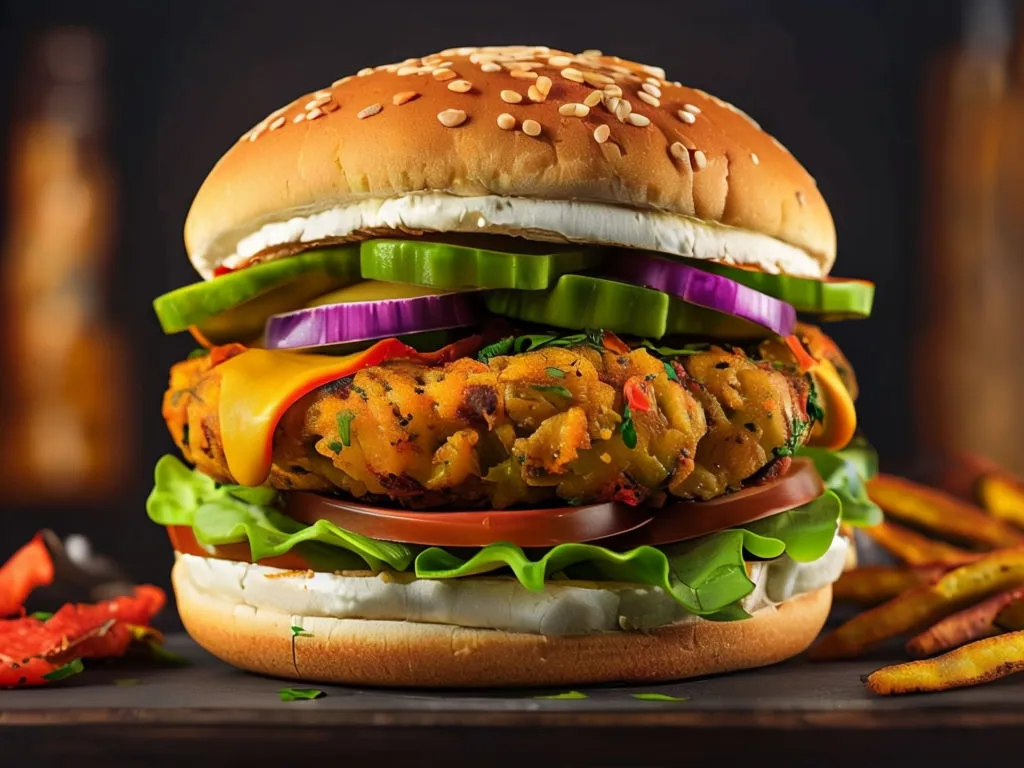 Aloo Tikki Burger