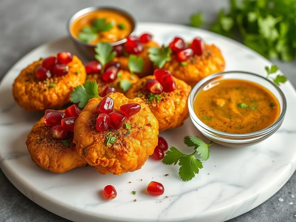 Anar & Aloo Pakora