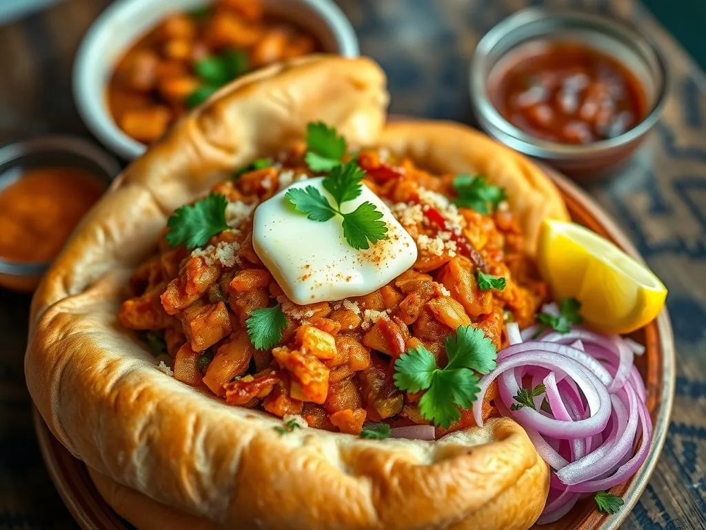 Anda Pav Bhaji