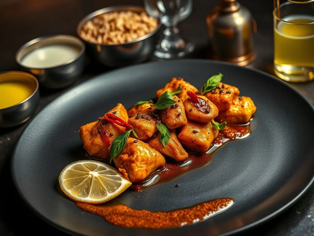 Andhra Pepper Chicken