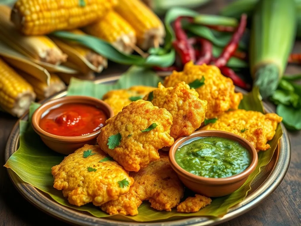Andhra Style Makka Garelu
