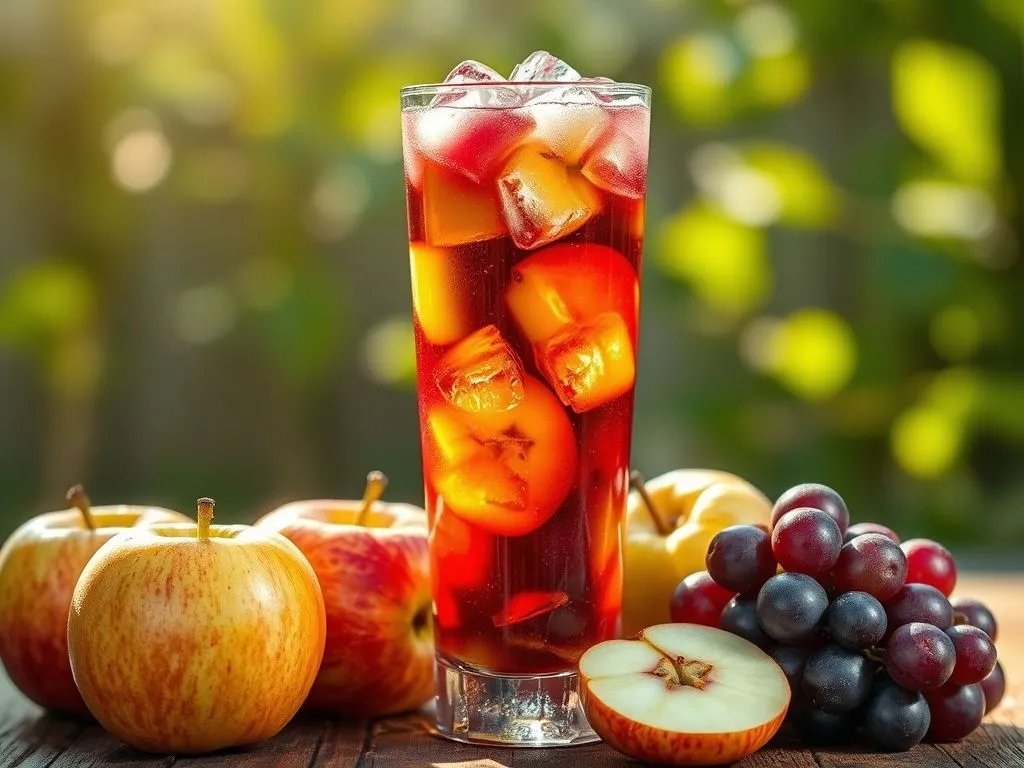 Apple and Grape Juice