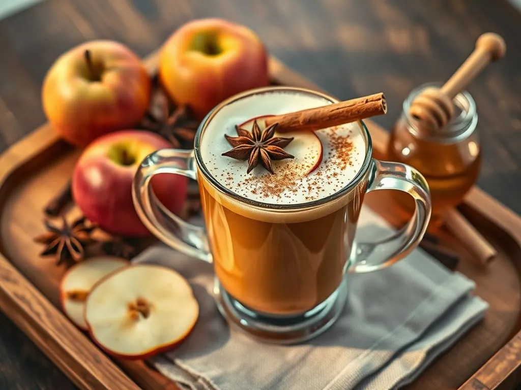 Apple Tea Latte