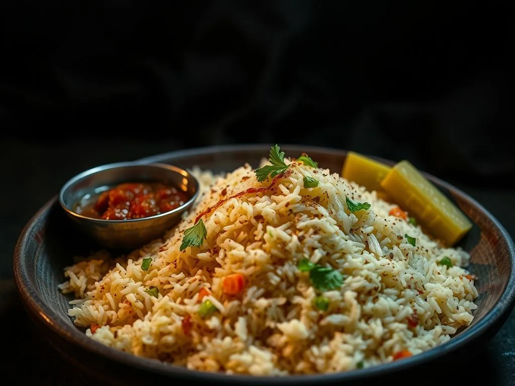 Arunachal Style Kharzi Rice