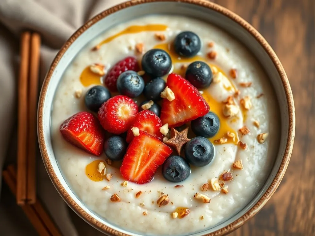 Avalakki Porridge In Warm Spiced Berries