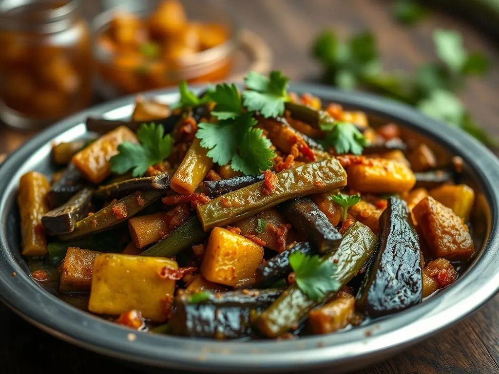 Baingan Bhindi