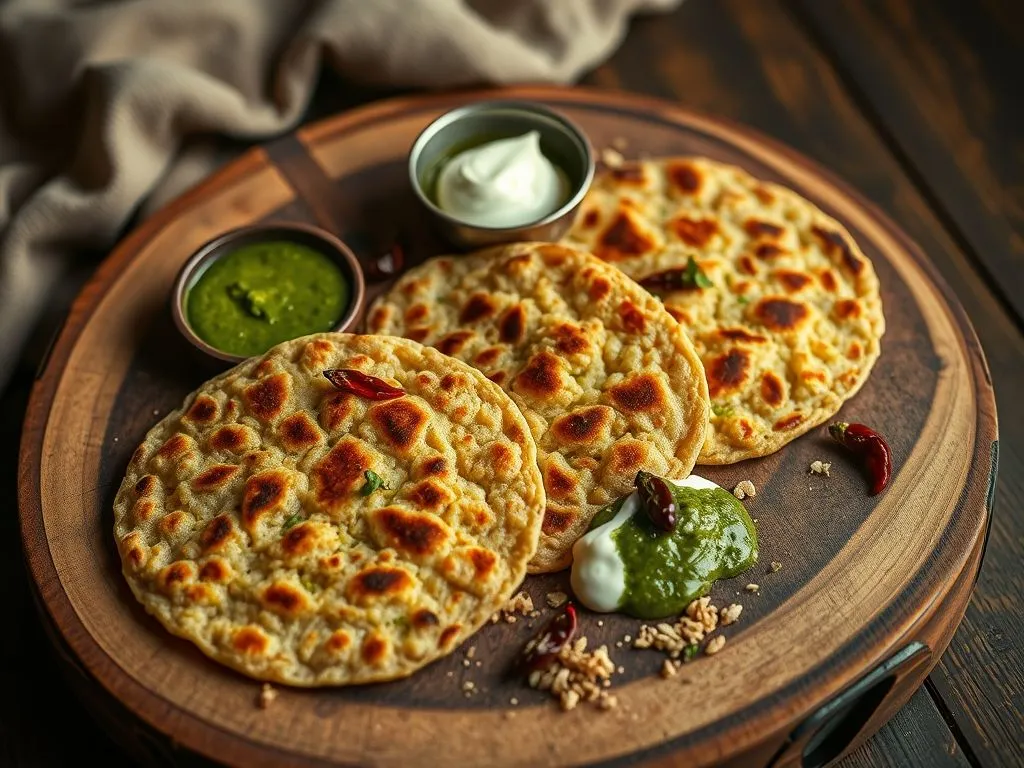 Bajra Aloo Paratha