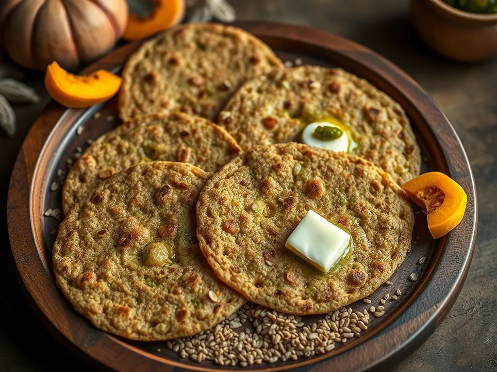 Bajra Kaddu Ki Roti