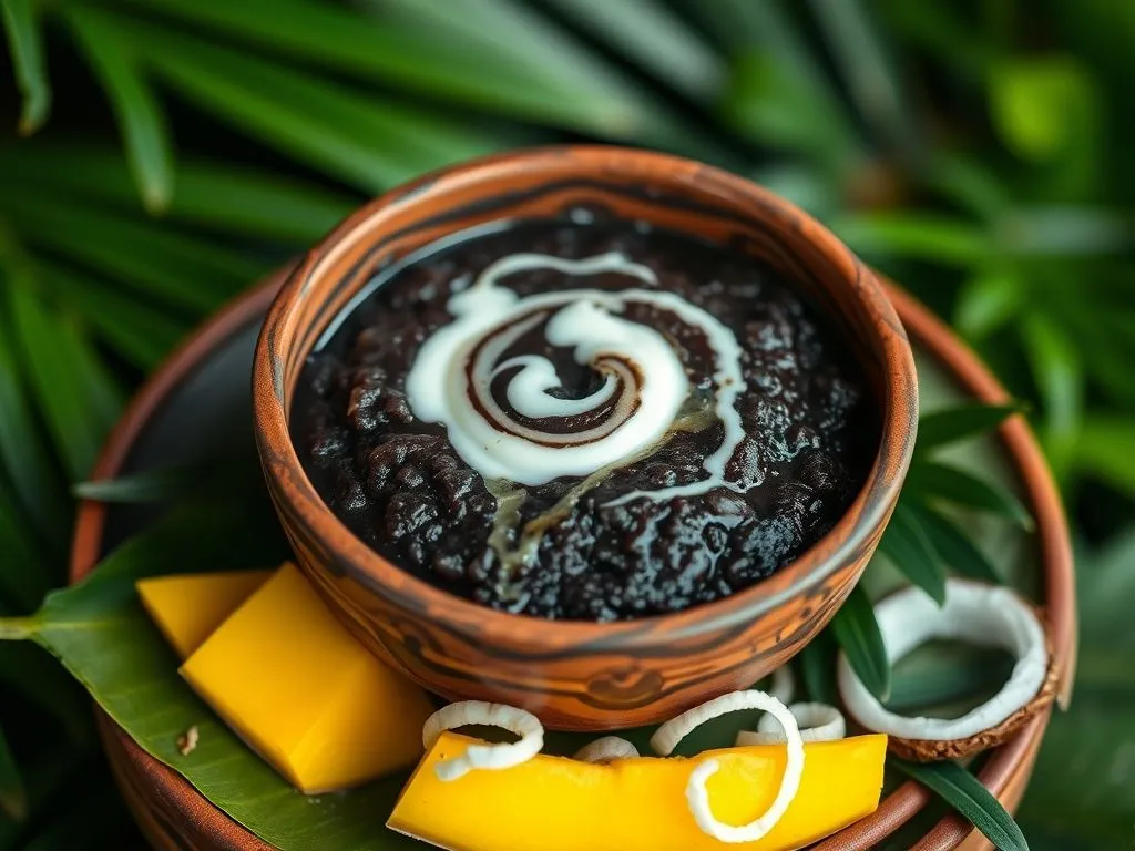 Balinese Black Rice Pudding