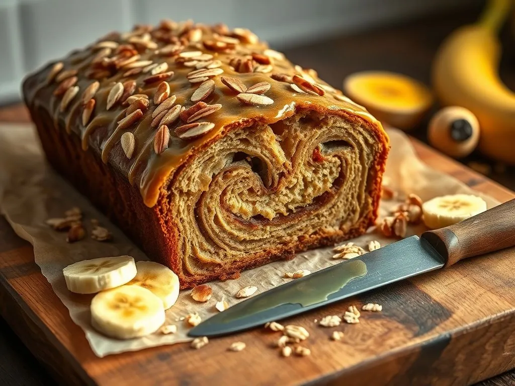 Banana-Almond Butter Bread