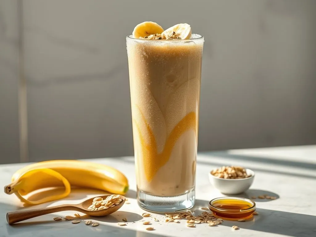 Banana Oats Smoothie