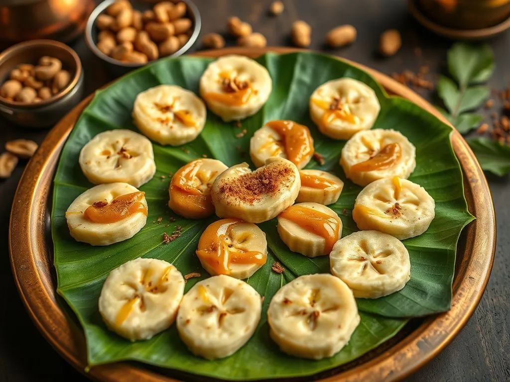 Banana Peanut Butter Healthy Indian Snack