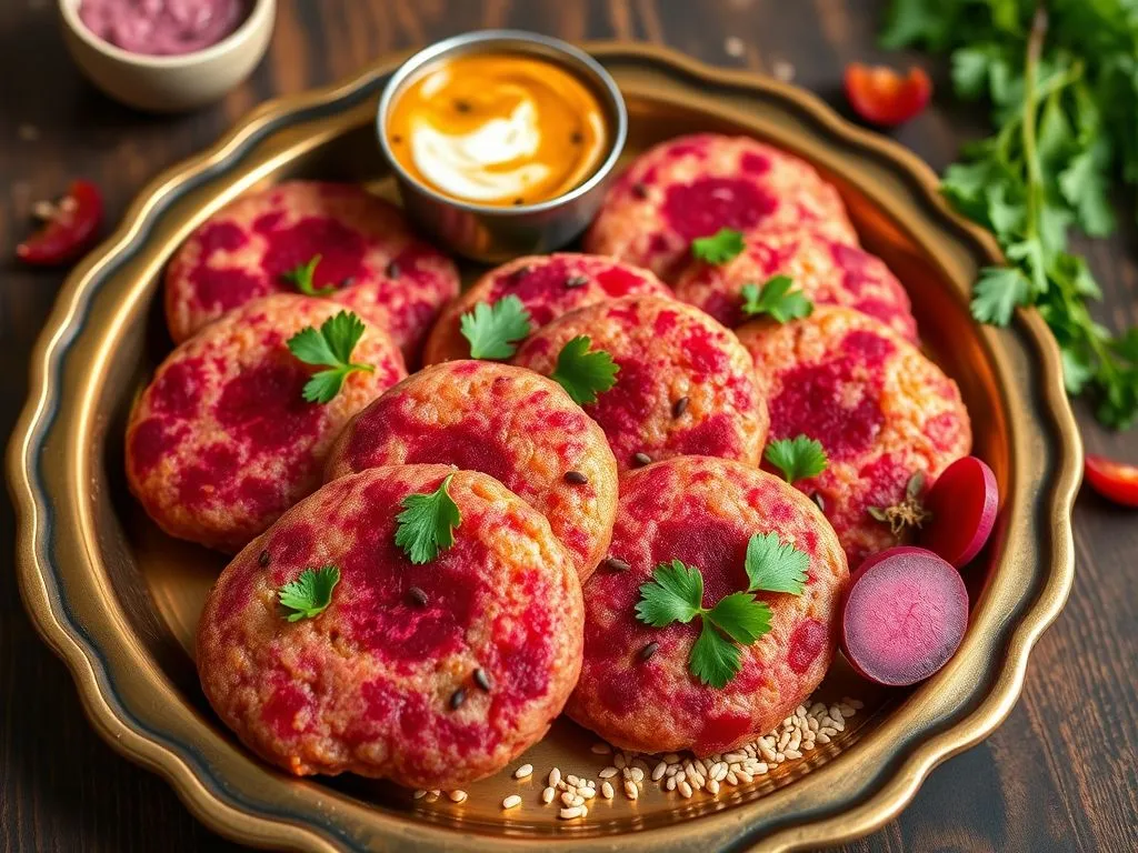 Beetroot Millet Paniyaram