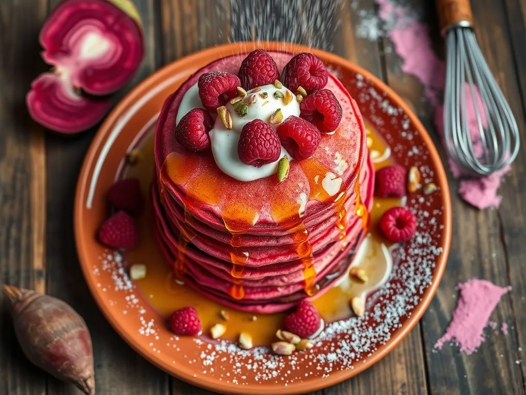 Beetroot Pancake
