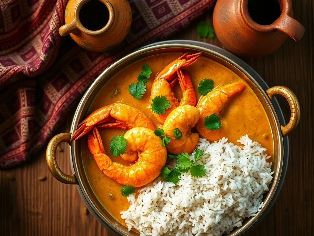 Bengal Prawn Malai Curry