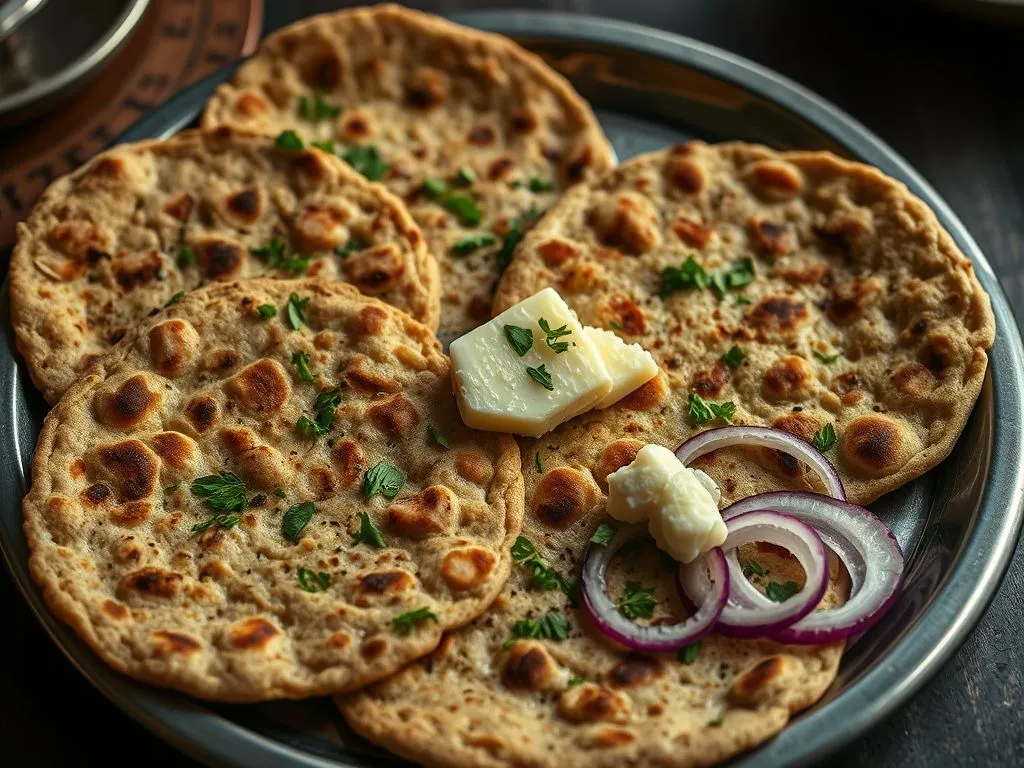 Besan & Atta Ki Roti