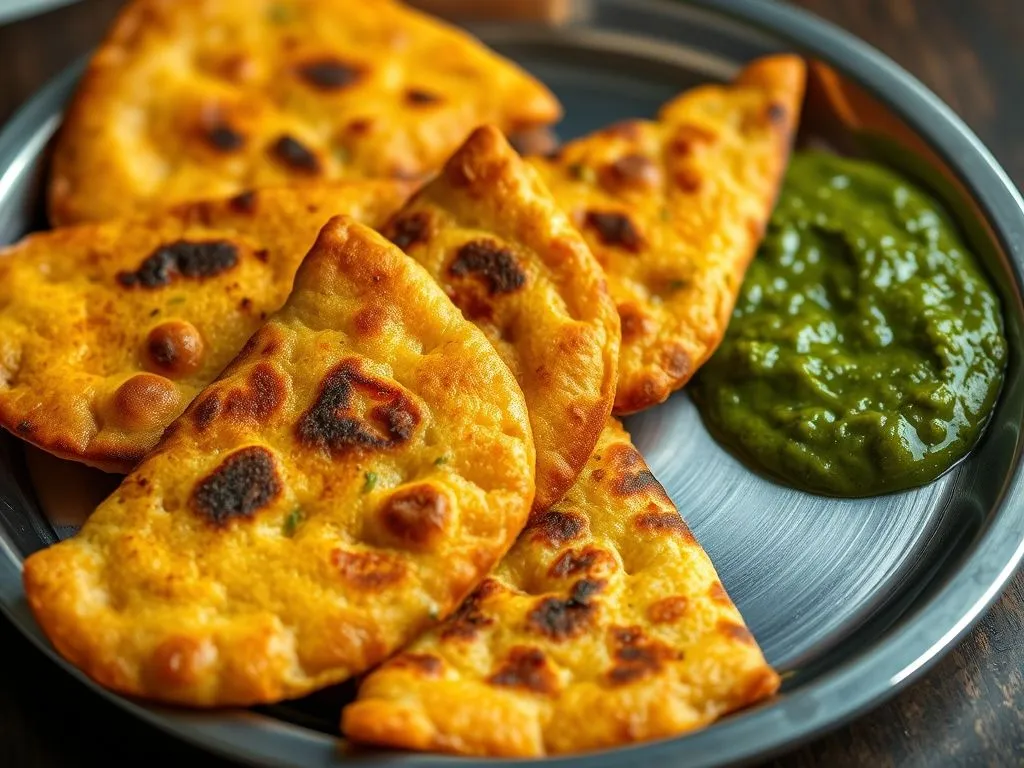 Besan Bread Toast On Tawa