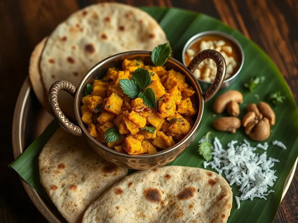 Bhoplya Cha Bharit � Maharashtrian Pumpkin Sabzi