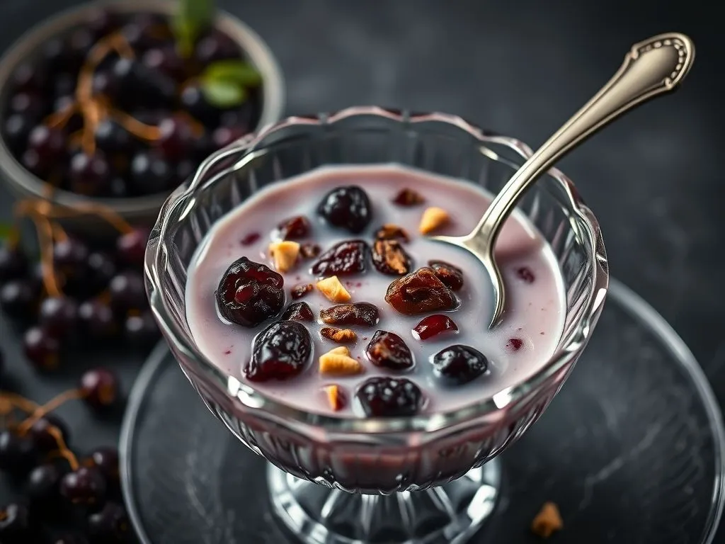 Black Currant Dates Kheer