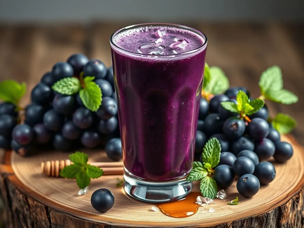 Black Grape Smoothie