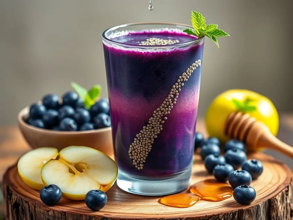 Blueberry Apple Smoothie