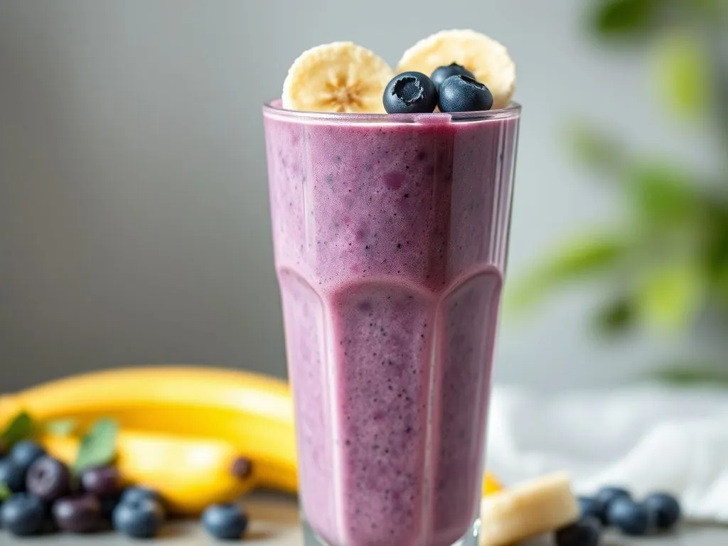 Blueberry Banana Smoothie
