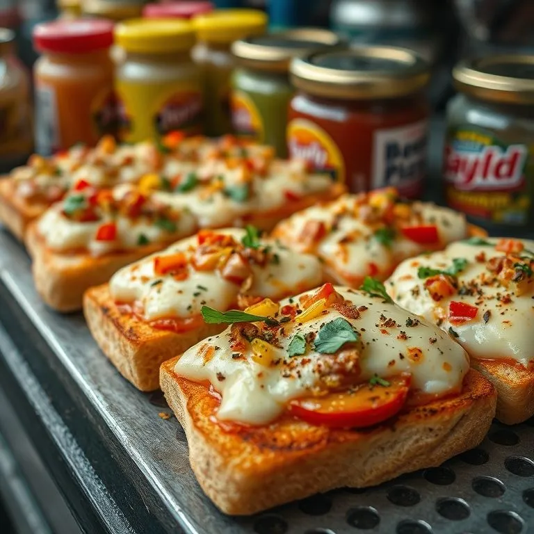 Bread Pizza (street style)