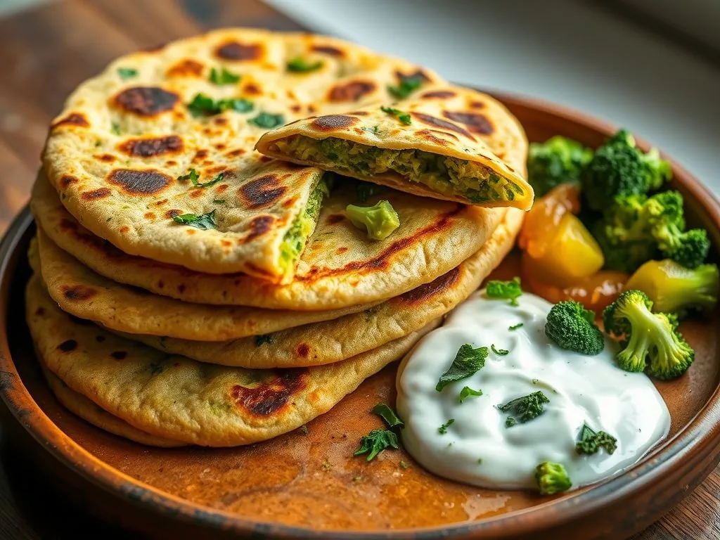 Broccoli Paratha