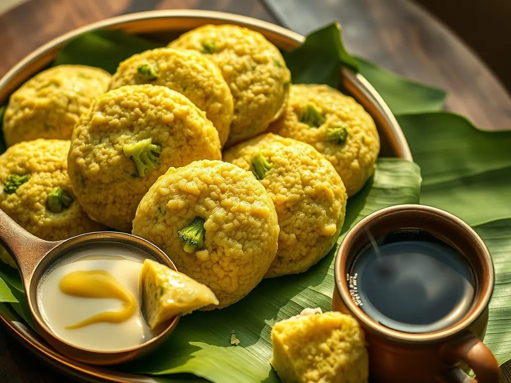 Broccoli Rava Idli