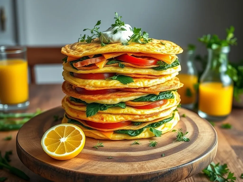 Brunch Omelette Torte