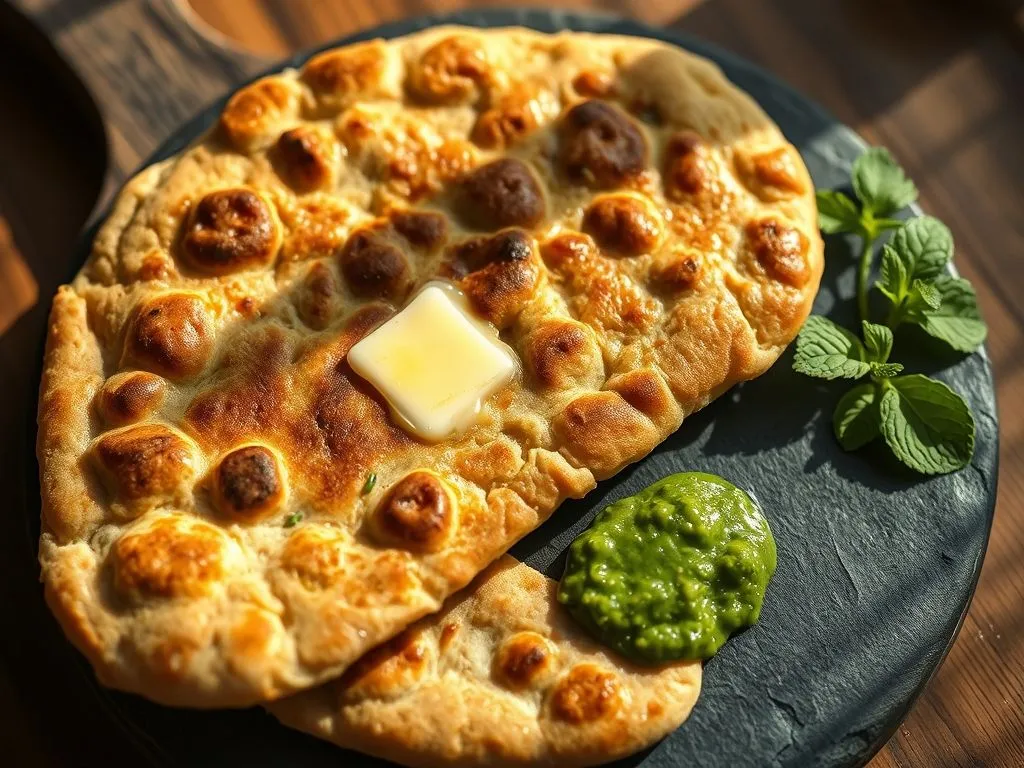Butter Wheat Naan
