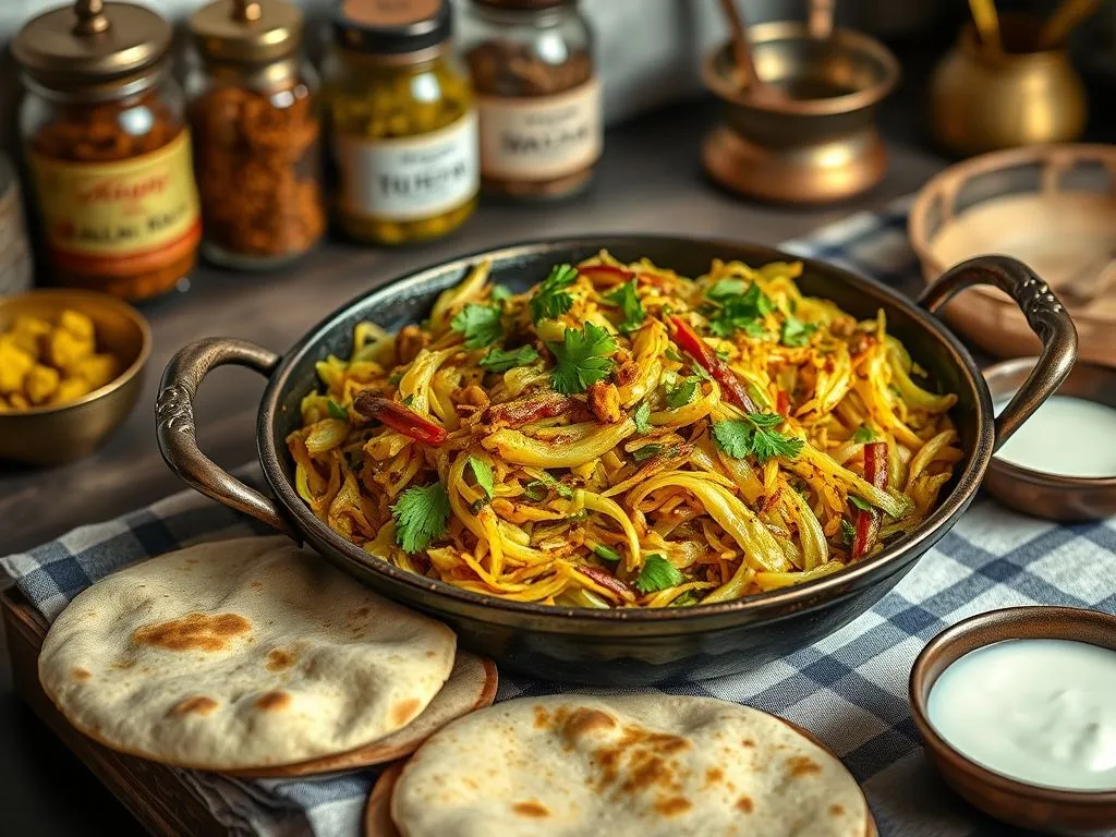 Cabbage Bhurji