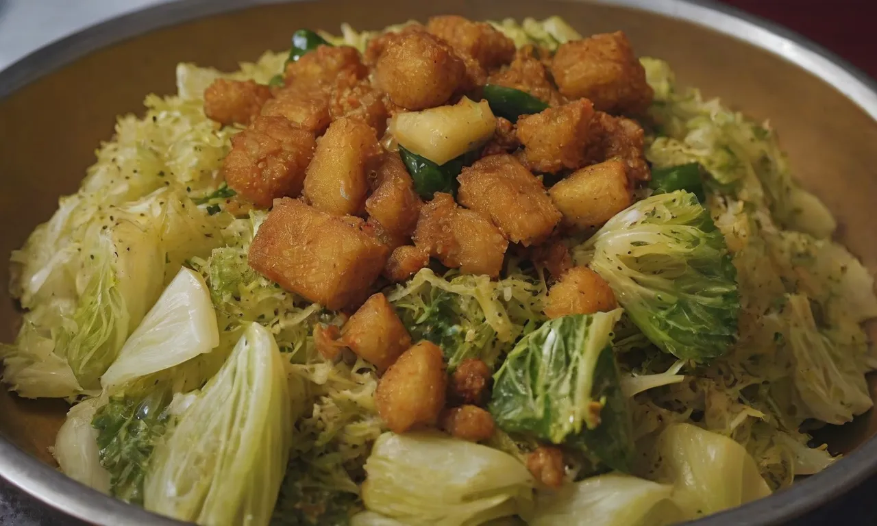 Cabbage Sabzi