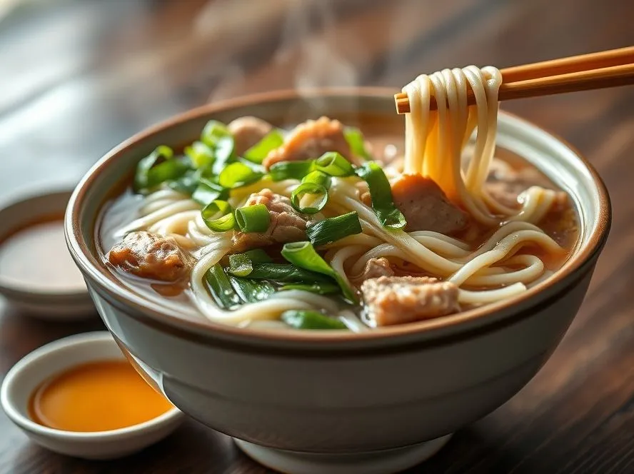 Cantonese Style Ban Mian Bian Rou