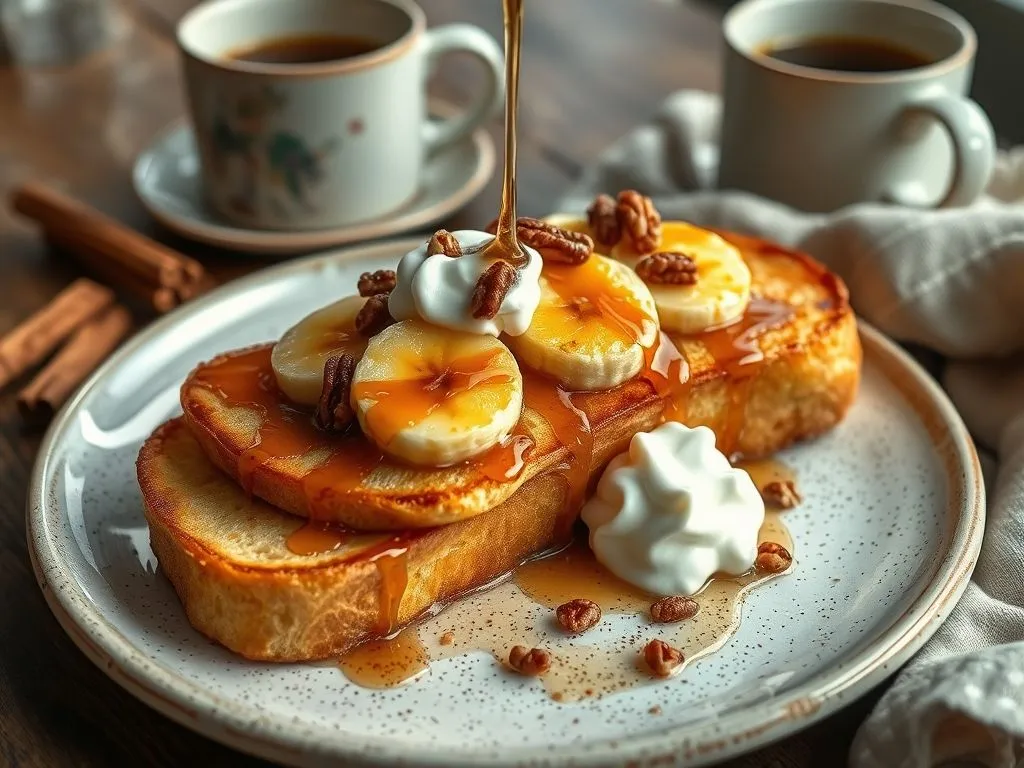 Caramelized Banana French Toast