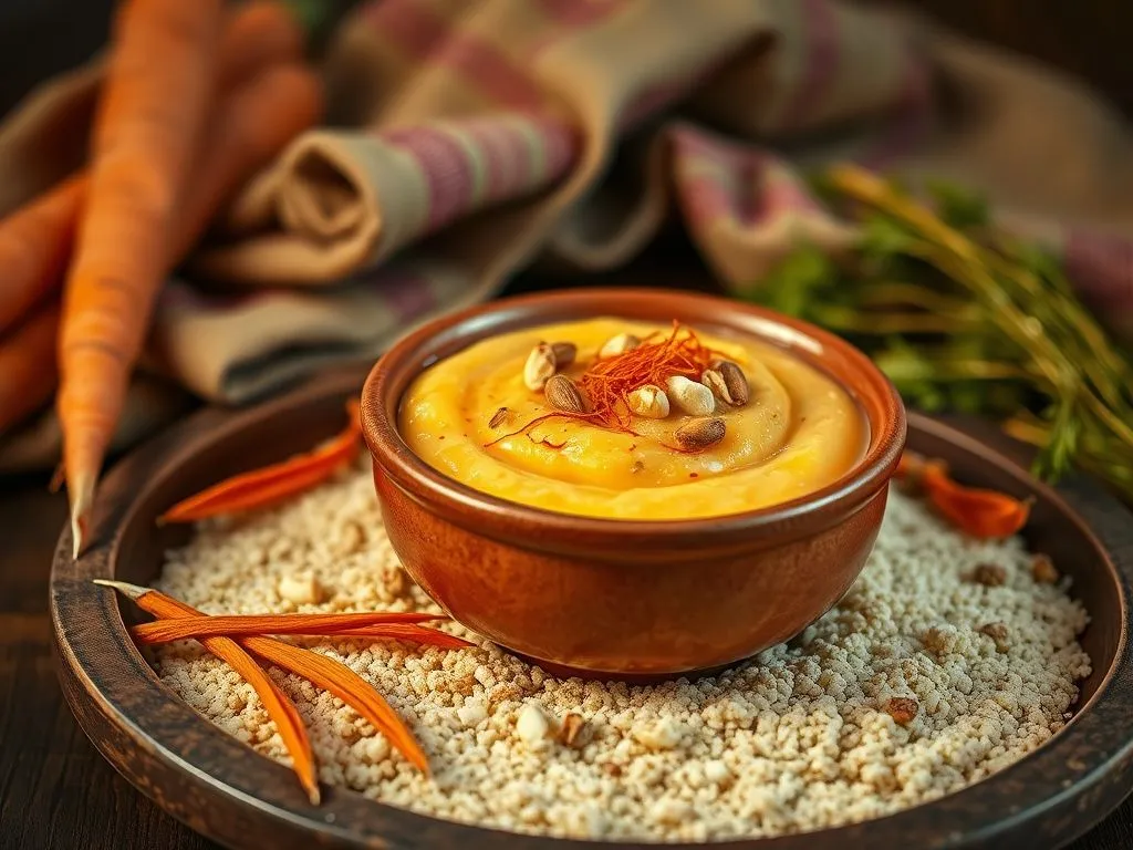 Carrot Semolina Phirni