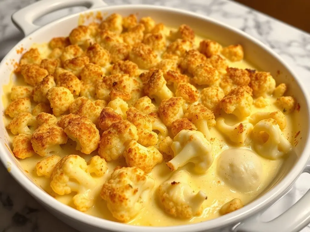 Cauliflower Au Gratin