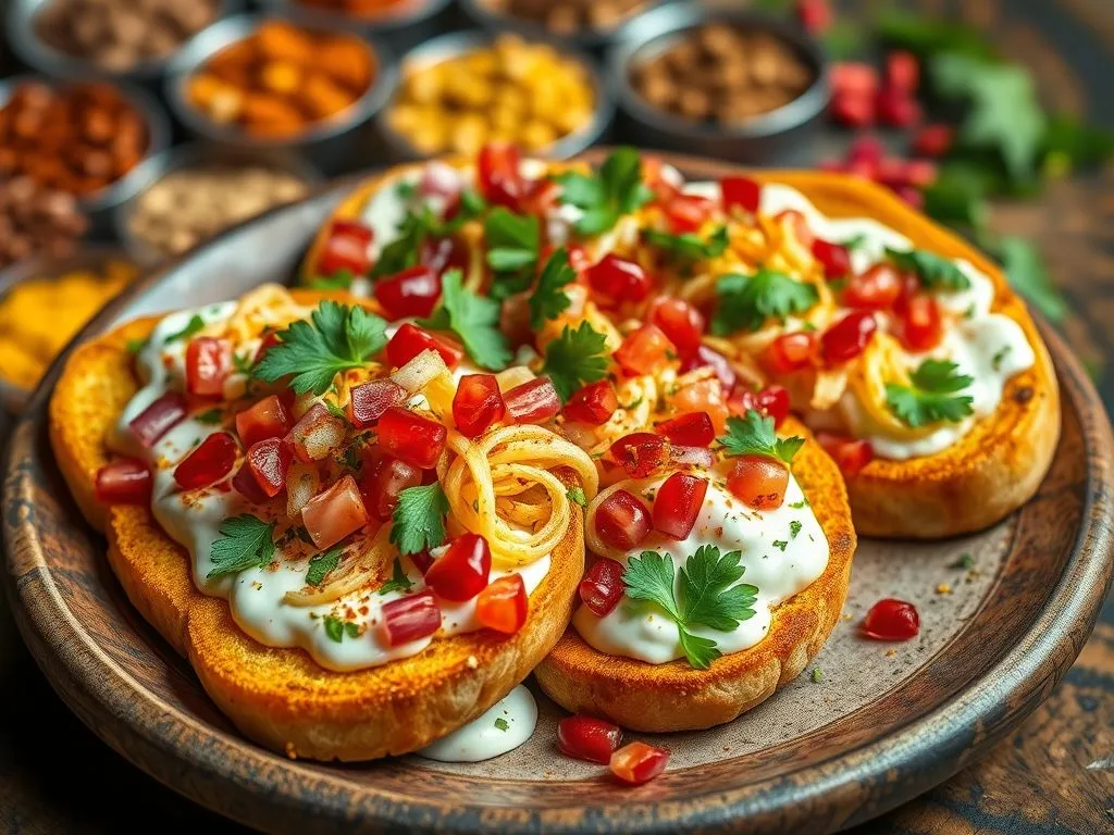 Chatpata Dahiwala Bread