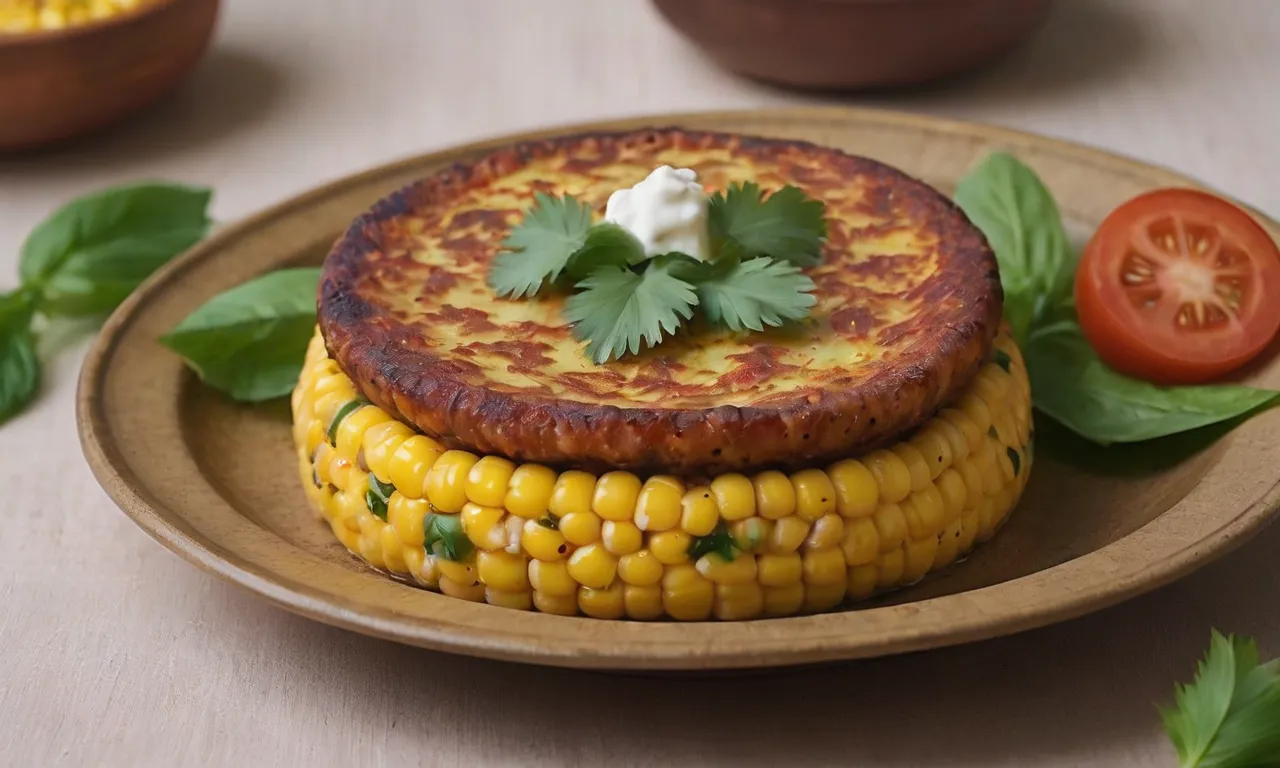 Cheese and Corn Tikki