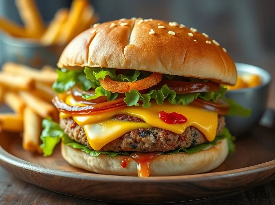 Cheese Burger (desi)