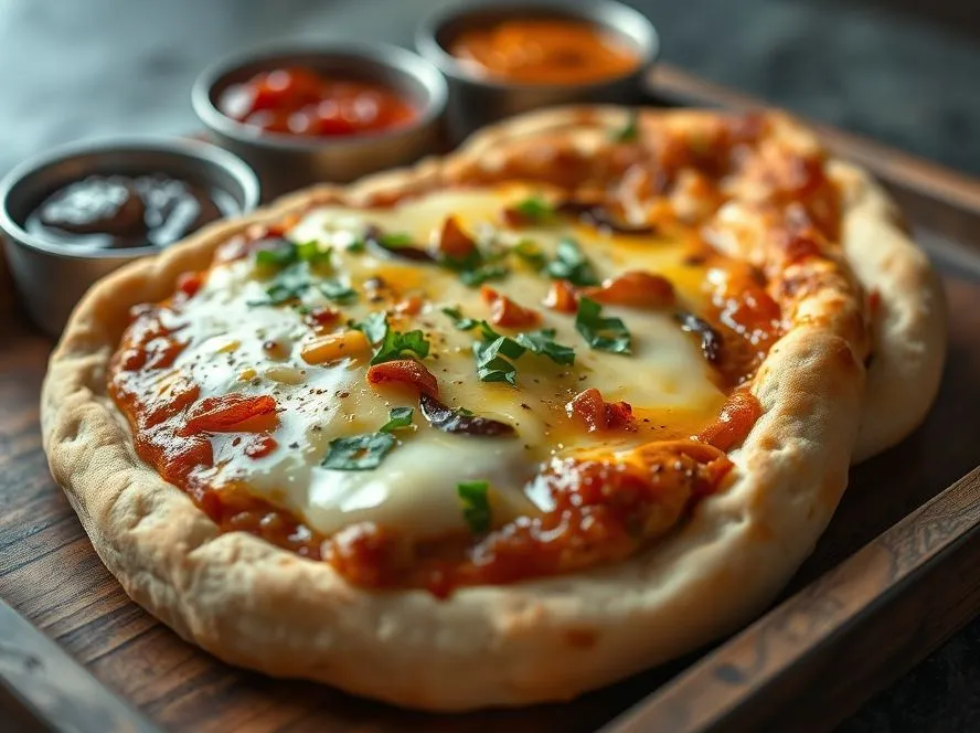 Cheese Pav Pizza