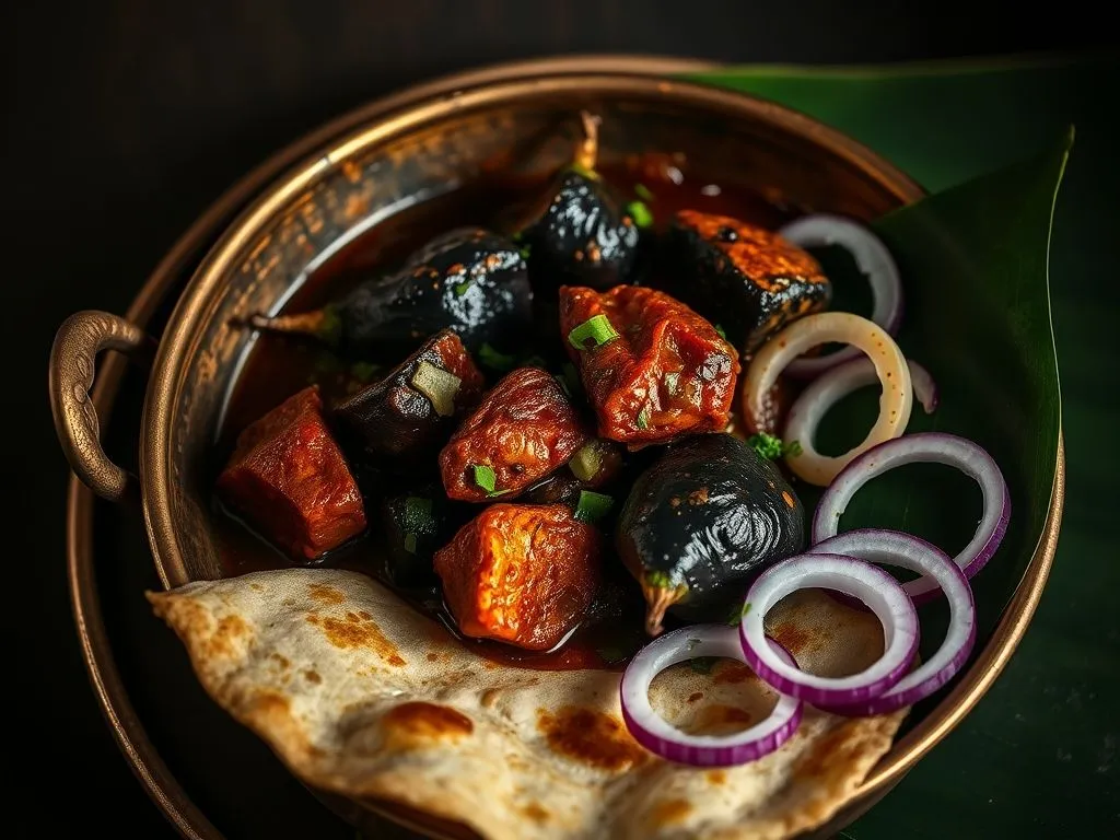 Chettinad Kathirikai Chops