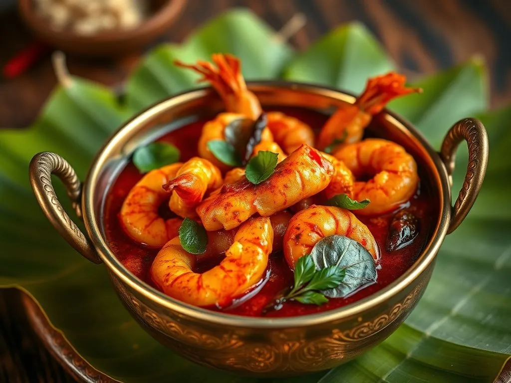 Chettinad Prawn Curry