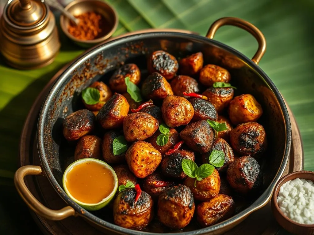 Chettinad Style Urulai Roast