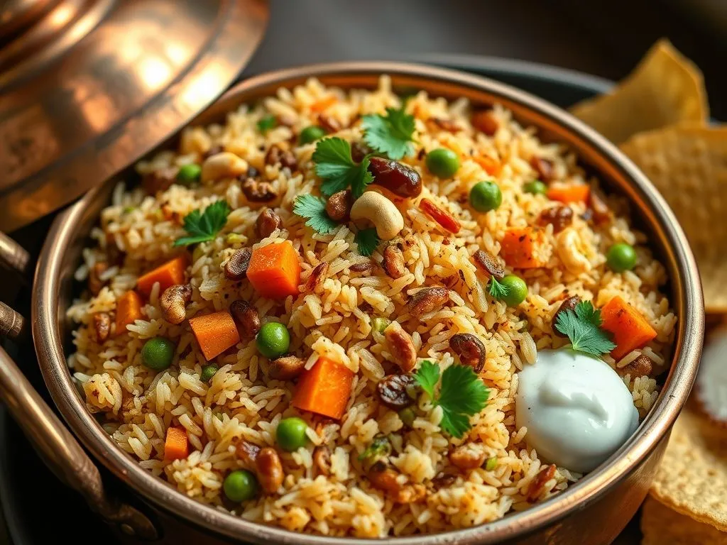 Chettinad Vegetable Pulao