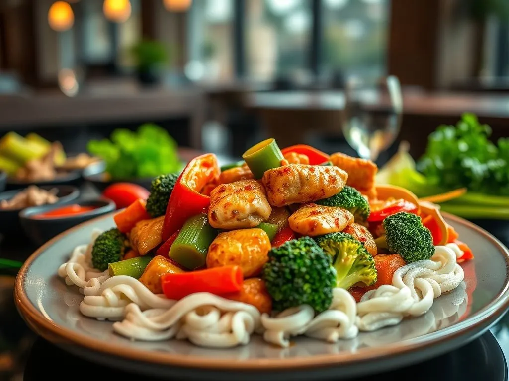 Chicken and Vegetable Stir Fry