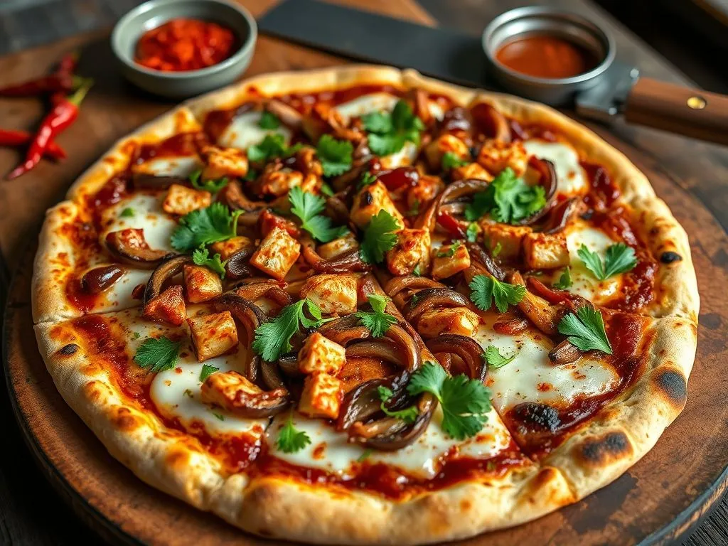 Chicken Barbecue Pizza